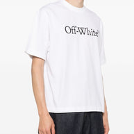 Off White Big Bookish Cotton T-shirt - White