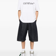 Off White Big Bookish Cotton T-shirt - White