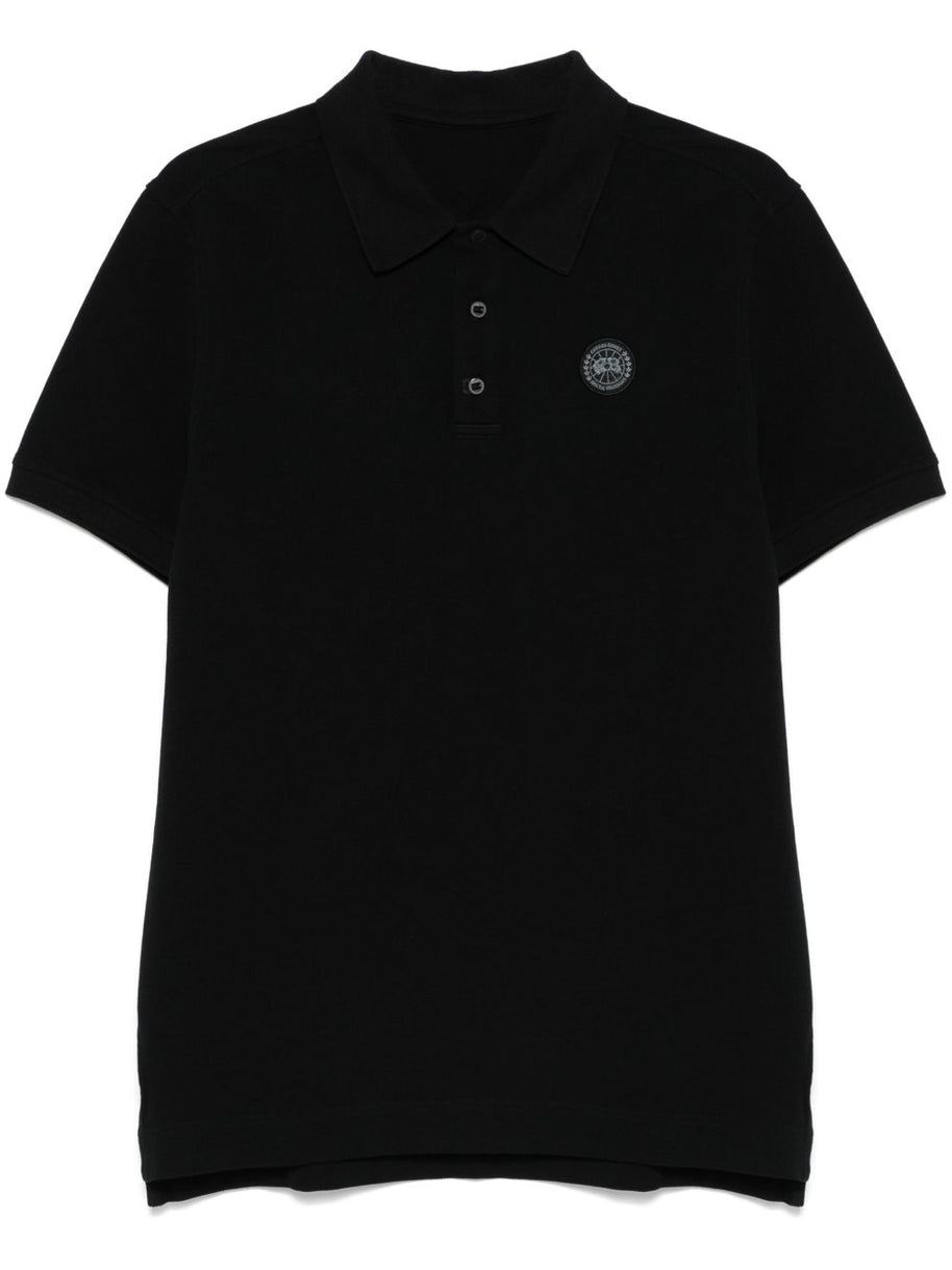 Canada Goose Beckley Cotton Polo Shirt - Black