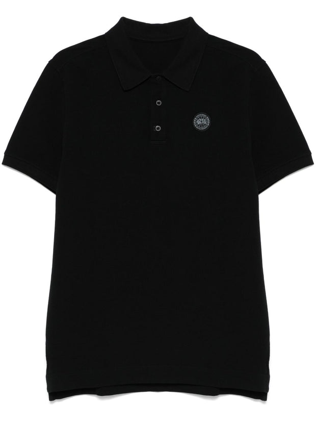 Canada Goose Beckley Cotton Polo Shirt - Black