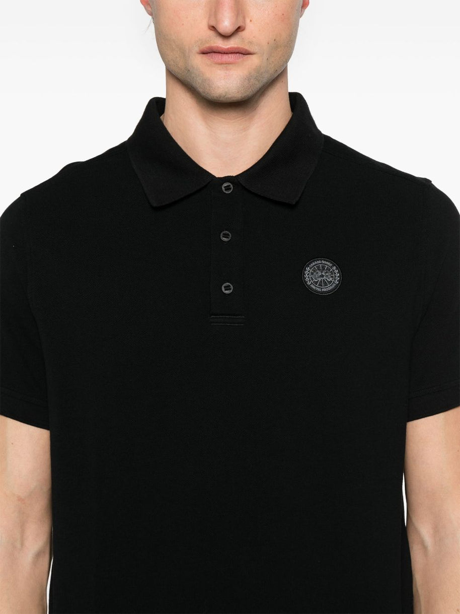 Canada Goose Beckley Cotton Polo Shirt - Black