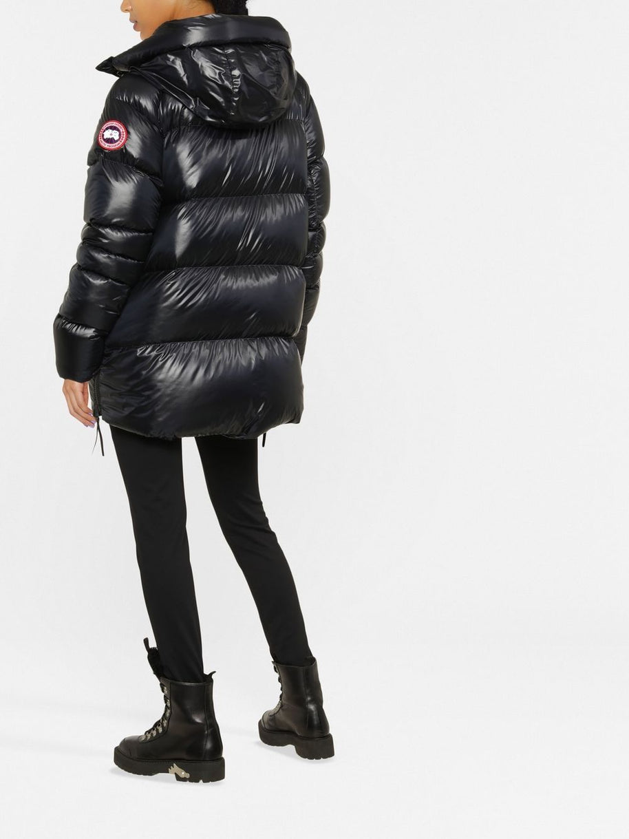 Canada Goose Cypress Midi Puffer Jacket - Black