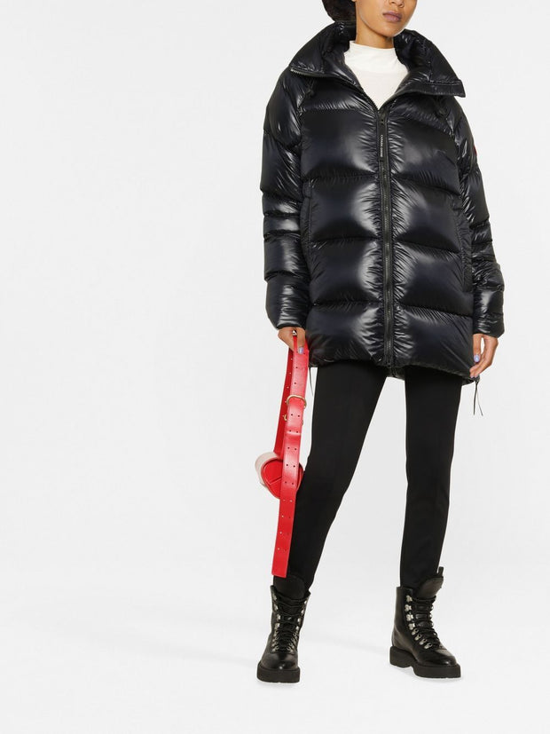 Canada Goose Cypress Midi Puffer Jacket - Black