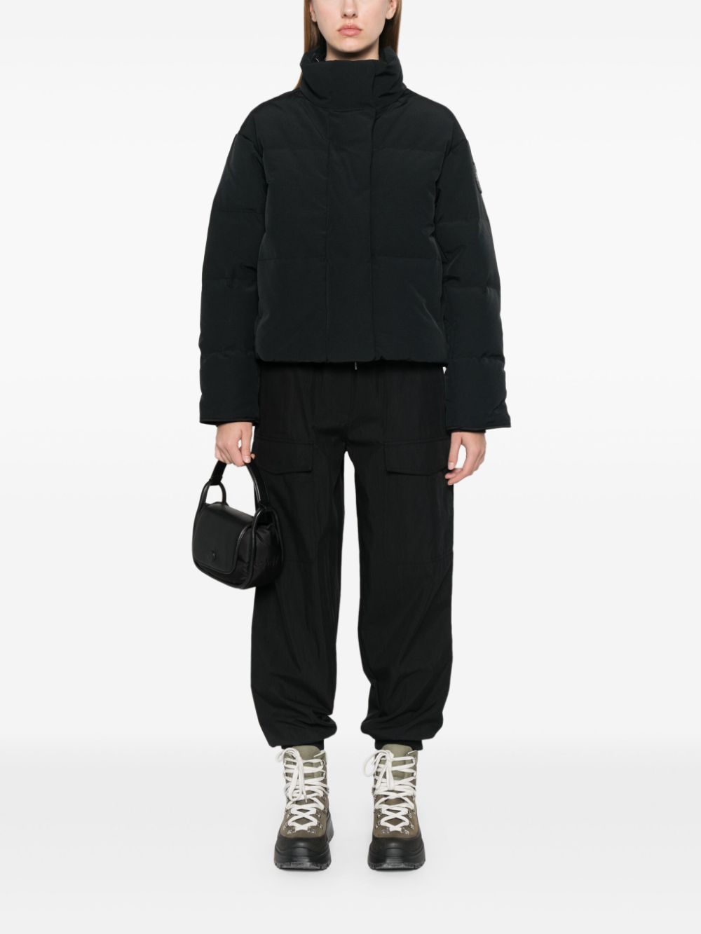 Canada Goose Grandview Cropped Jacket - Black