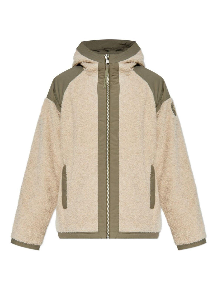 Canada Goose Wool Blend Reversible Bomber Jacket - Green