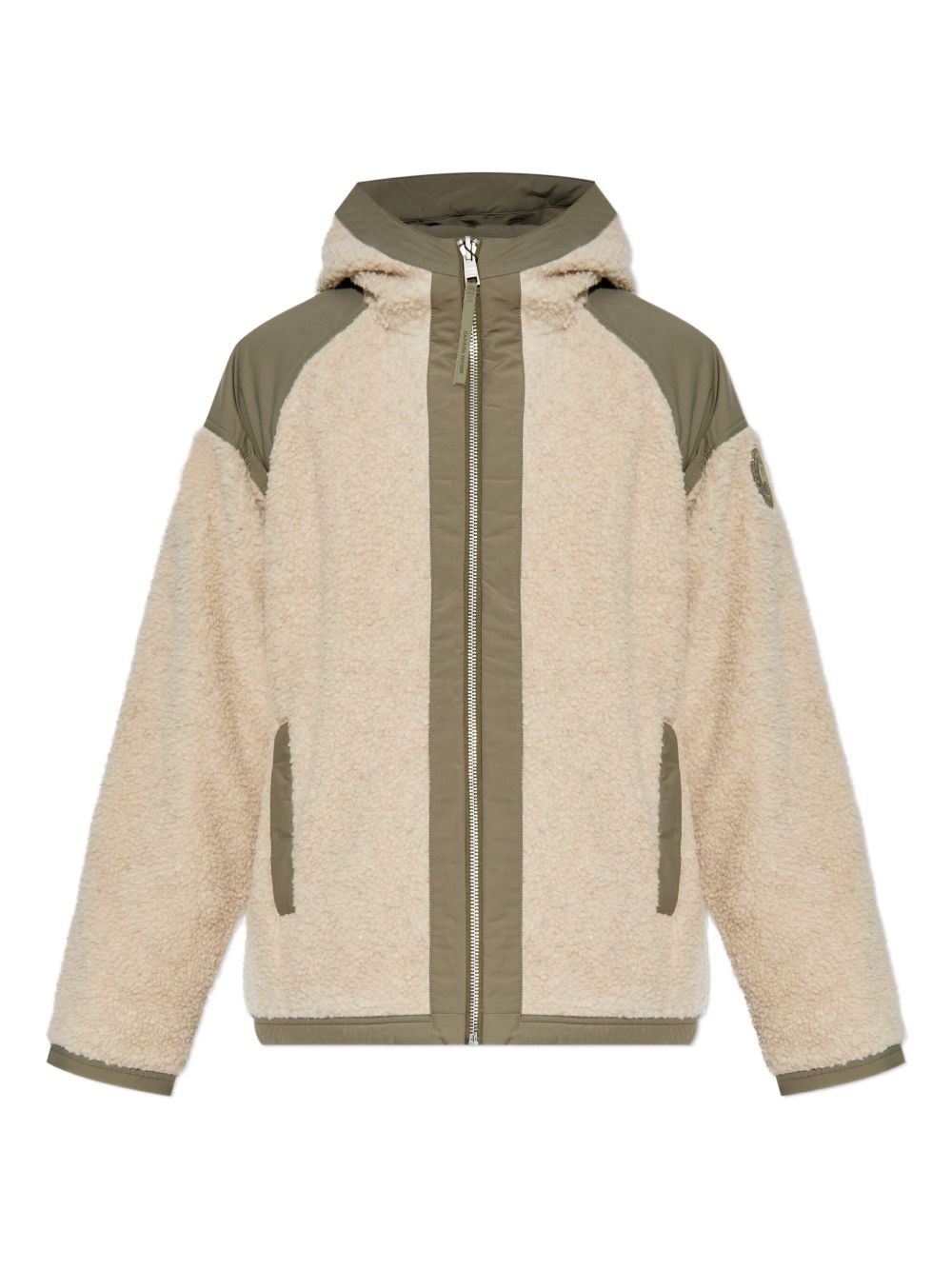 Canada Goose Wool Blend Reversible Bomber Jacket - Green
