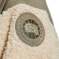 Canada Goose Wool Blend Reversible Bomber Jacket - Green