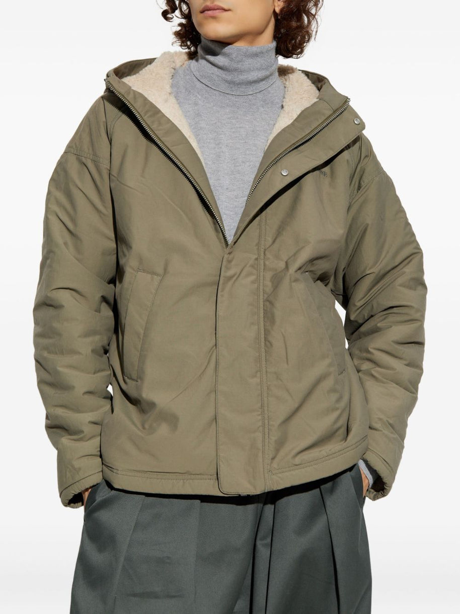 Canada Goose Wool Blend Reversible Bomber Jacket - Green