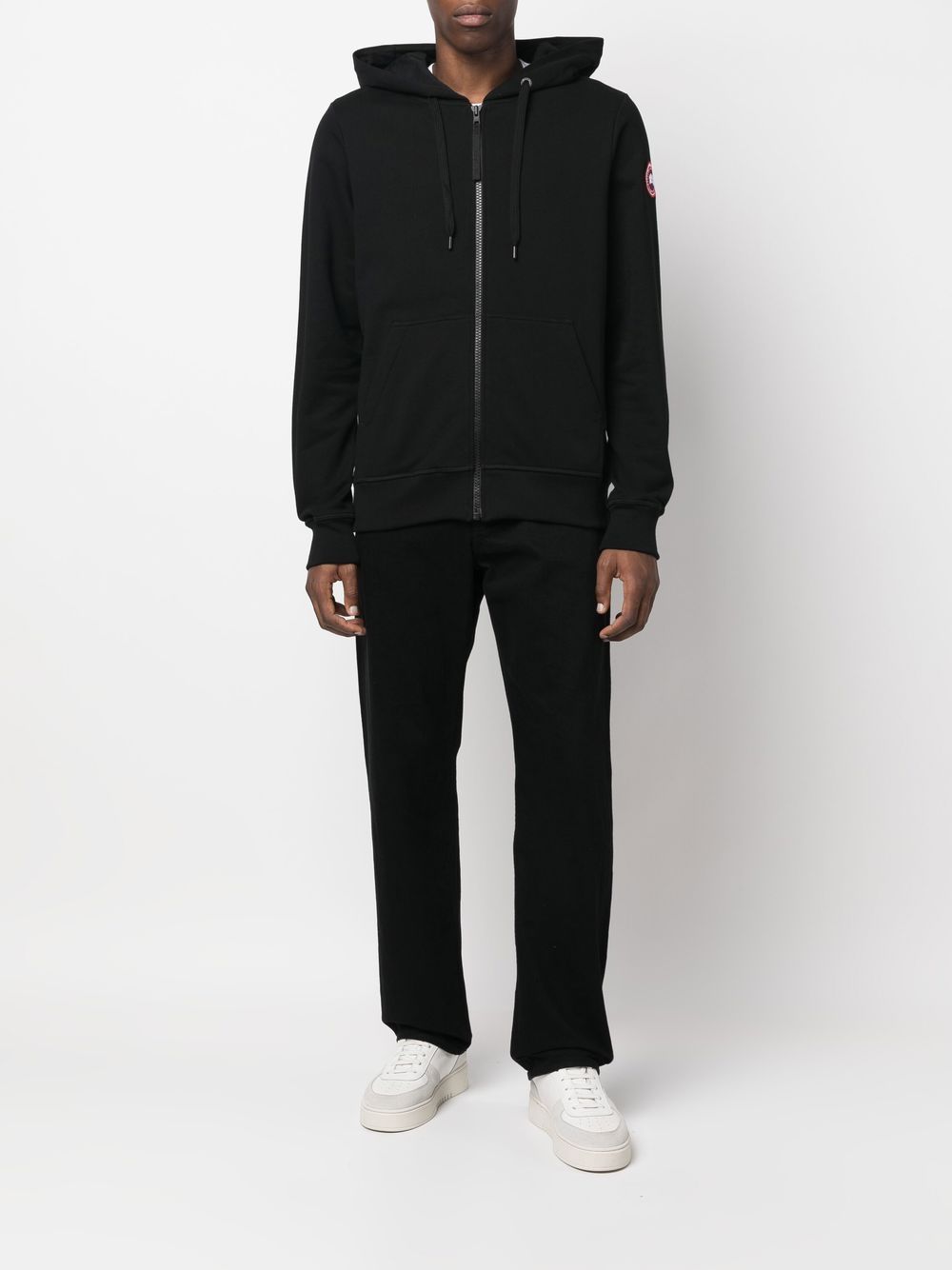 Canada Goose Huron Cotton Hoodie - Black