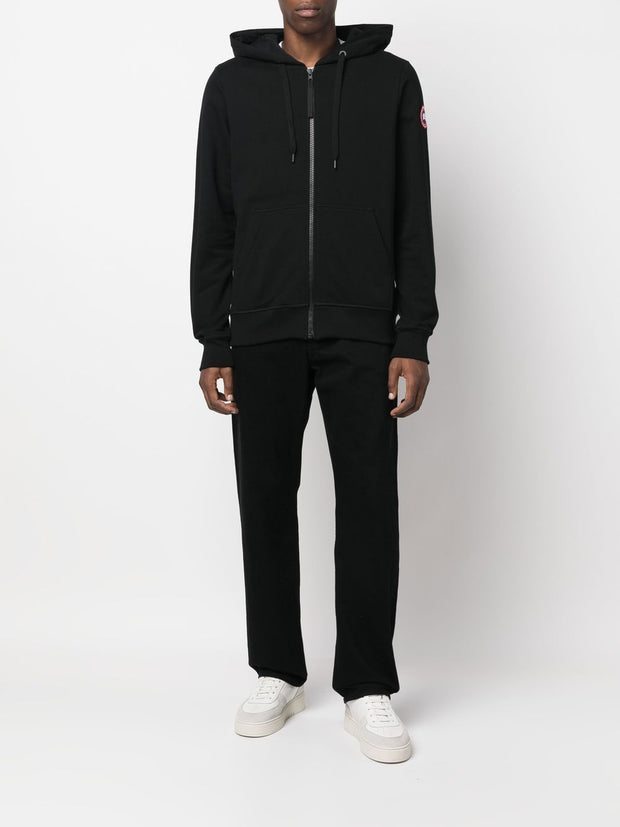 Canada Goose Huron Cotton Hoodie - Black