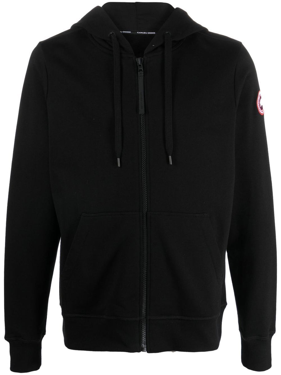 Canada Goose Huron Cotton Hoodie - Black