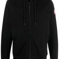 Canada Goose Huron Cotton Hoodie - Black