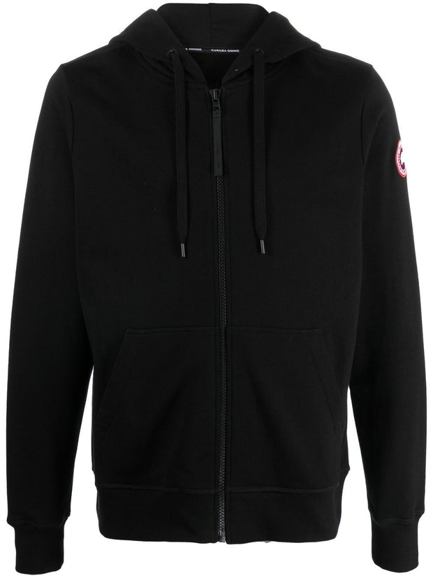 Canada Goose Huron Cotton Hoodie - Black