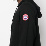 Canada Goose Huron Cotton Hoodie - Black