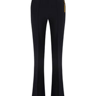 Elisabetta Franchi Flared Leg Trousers - Black