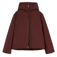 JIL SANDER PLUS Short Down Jacket - Bordeaux
