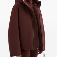 JIL SANDER PLUS Short Down Jacket - Bordeaux