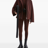 JIL SANDER PLUS Short Down Jacket - Bordeaux