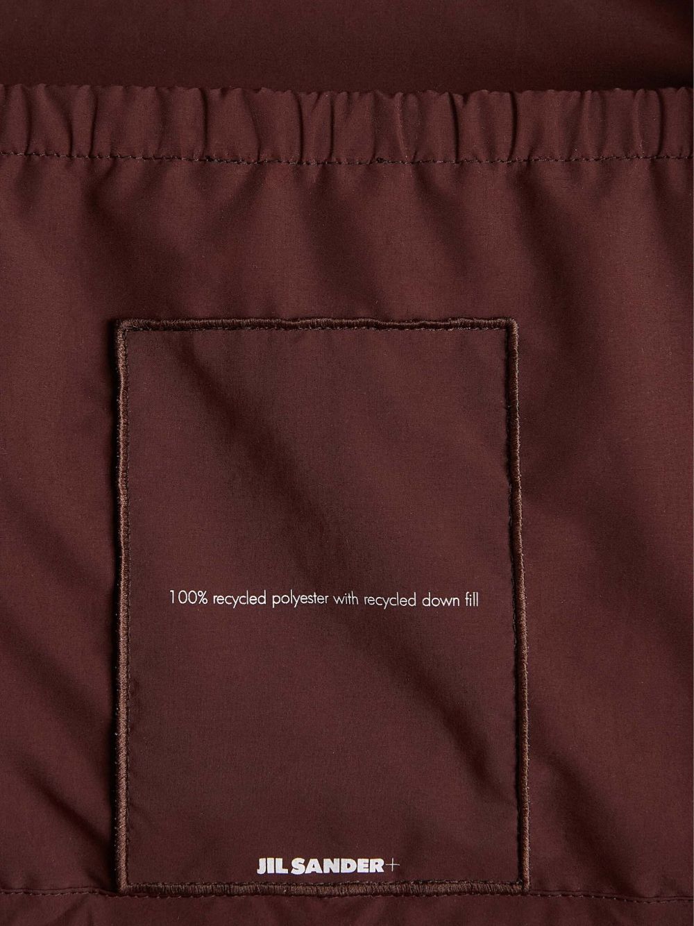 JIL SANDER PLUS Short Down Jacket - Bordeaux