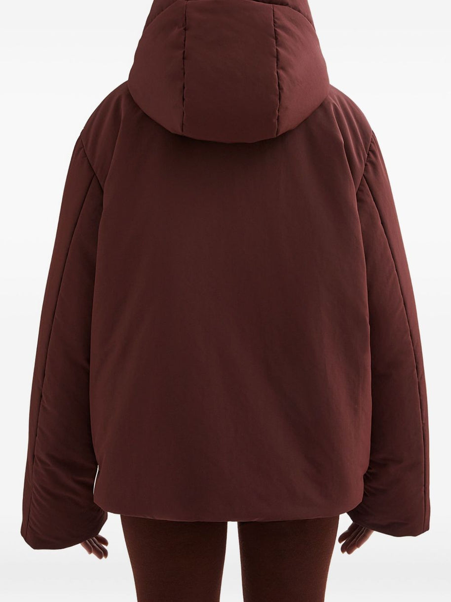 JIL SANDER PLUS Short Down Jacket - Bordeaux