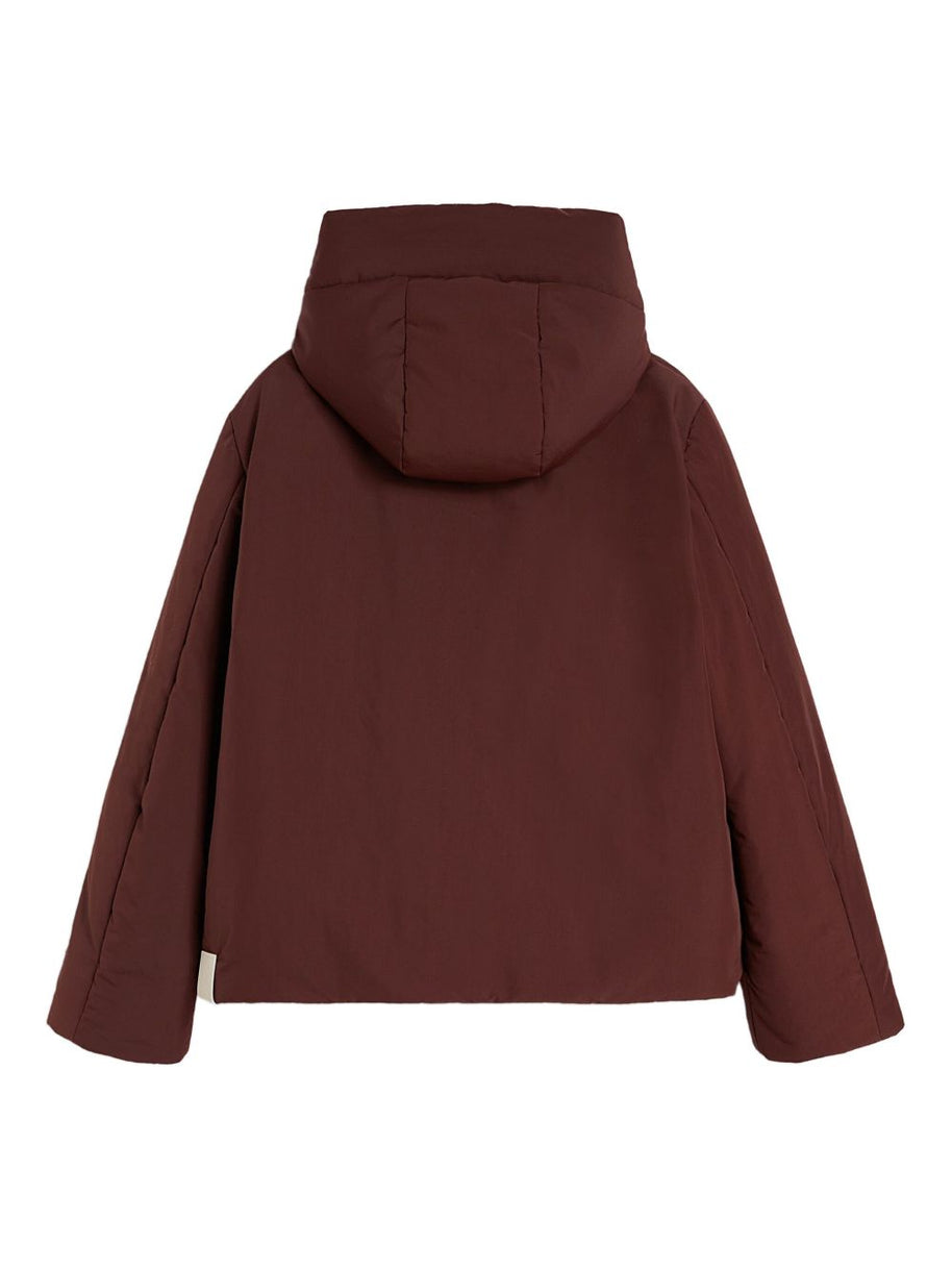 JIL SANDER PLUS Short Down Jacket - Bordeaux