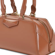 Givenchy Antigona East West Mini Leather Handbag - Camel