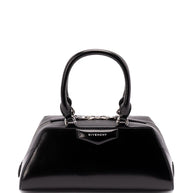 Givenchy Antigona East West Mini Leather Handbag - Black