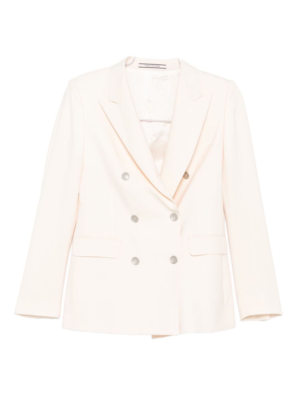 Tagliatore Wool Blend Suit Cream
