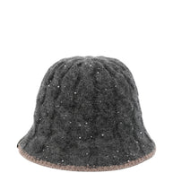 Brunello Cucinelli Wool Blend Cloche Hat