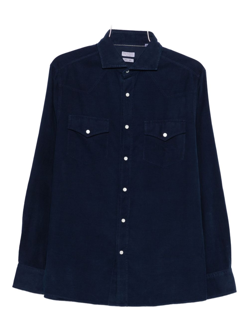 Brunello Cucinelli Cotton Shirt - Blue