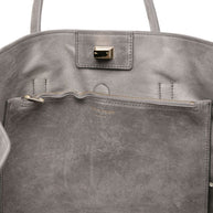 Fabiana Filippi Suede Leather Tote Bag - Grey