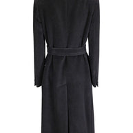 Tagliatore Wool Double-breasted Coat - Black