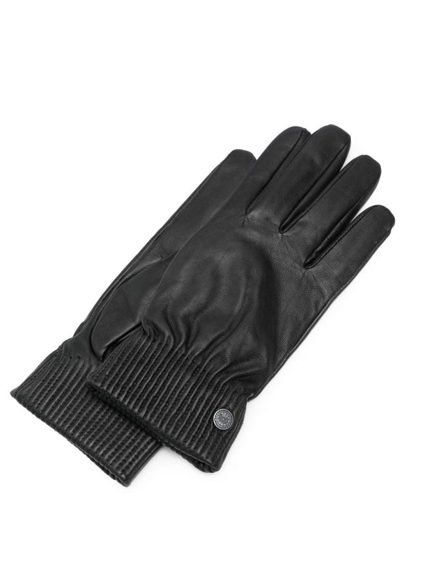 Canada Goose Leather Gloves - Black