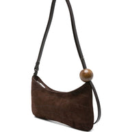 JACQUEMUS Le Bisou Perle Shoulder Bag - Brown