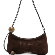 JACQUEMUS Le Bisou Perle Shoulder Bag - Brown