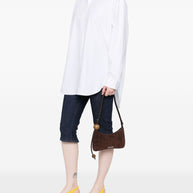JACQUEMUS Le Bisou Perle Shoulder Bag - Brown