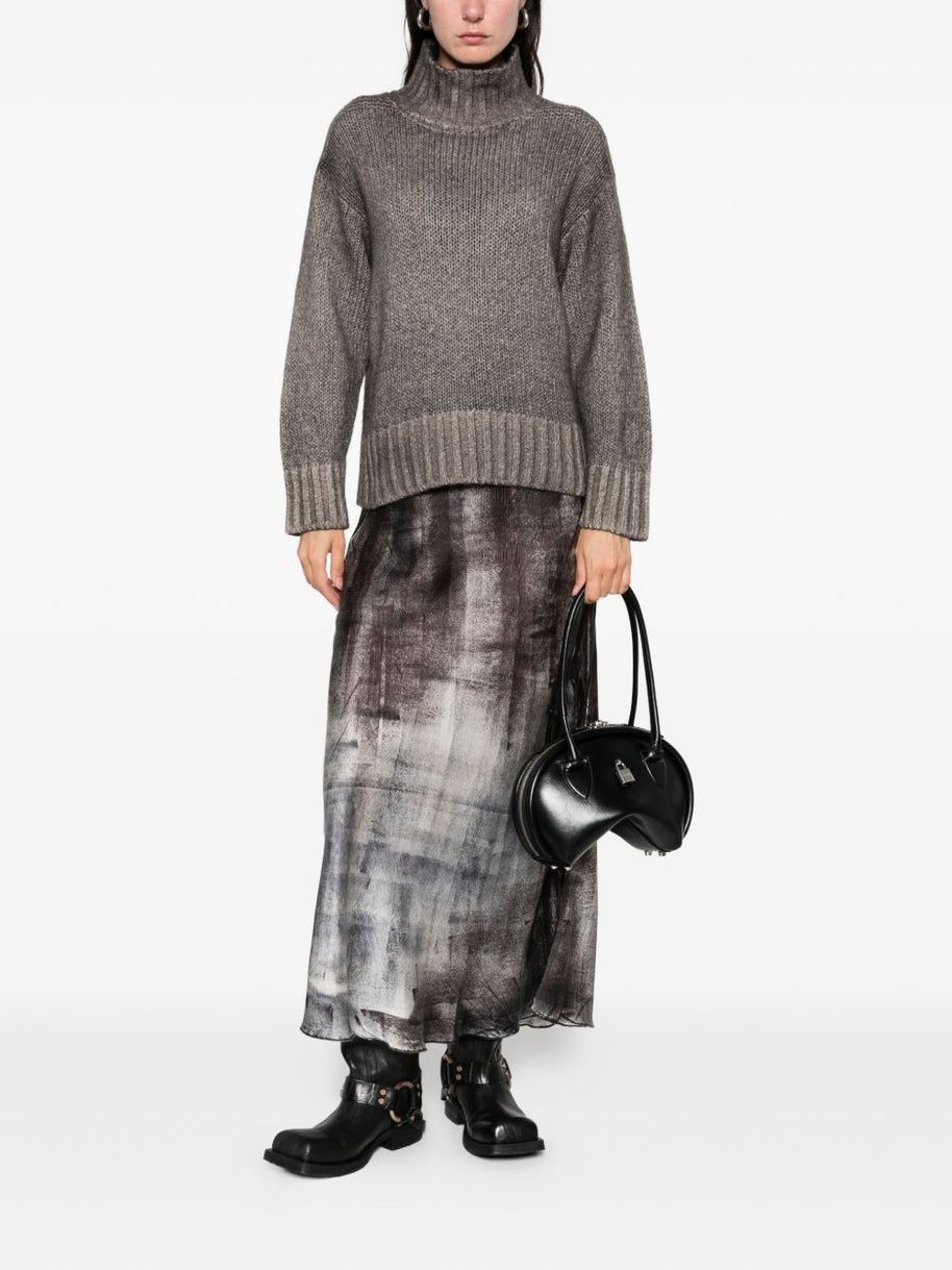 Avant Toi Cashmere Turtle-neck Sweater - Brown