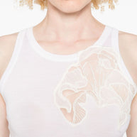 Ermanno Scervino Wool Tank Top - White