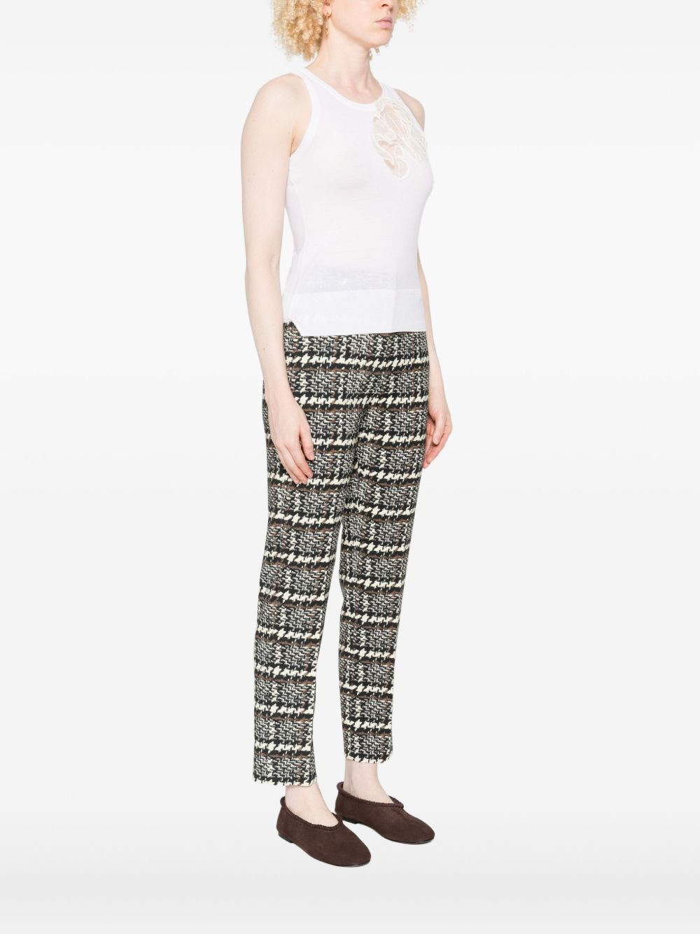 Ermanno Scervino Wool Tank Top - White