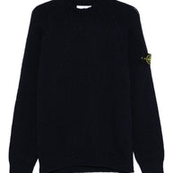 Stone Island Wool Crewneck Sweater - Blue