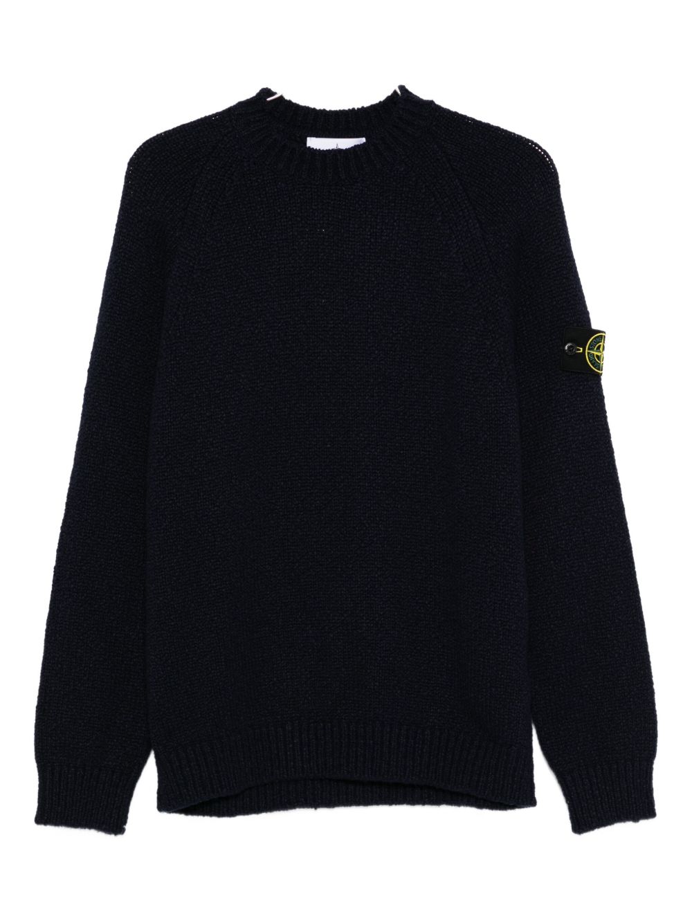 Stone Island Wool Crewneck Sweater - Blue