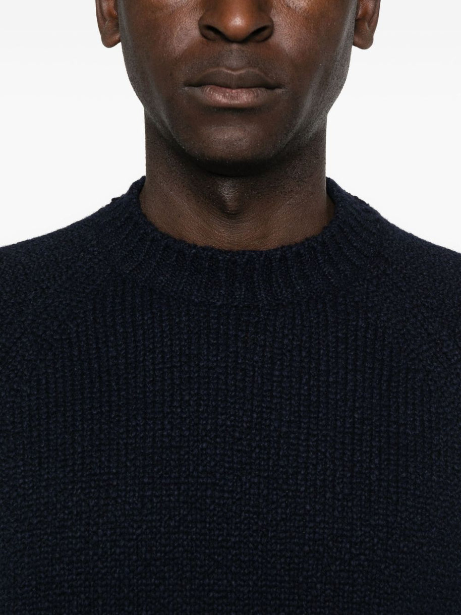 Stone Island Wool Crewneck Sweater - Blue