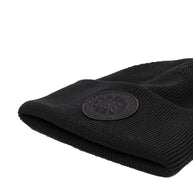 Canada Goose Logo Wool Beanie - Black