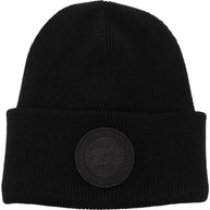 Canada Goose Logo Wool Beanie - Black