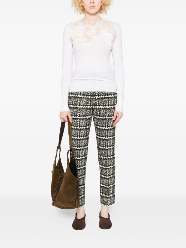 Ermanno Scervino Wool Turtleneck Sweater - White
