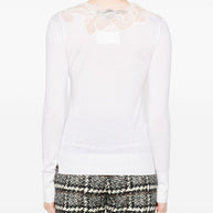 Ermanno Scervino Wool Turtleneck Sweater - White