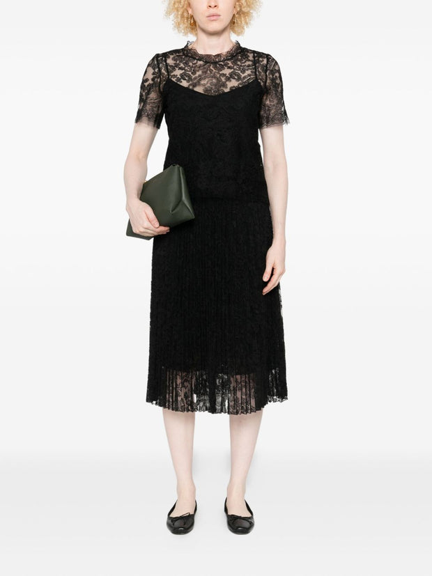 Ermanno Scervino Lace Top - Black