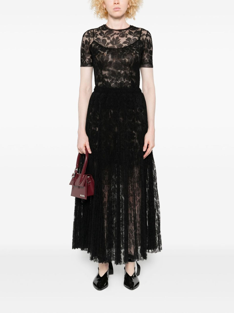 Ermanno Scervino Lace Top - Black