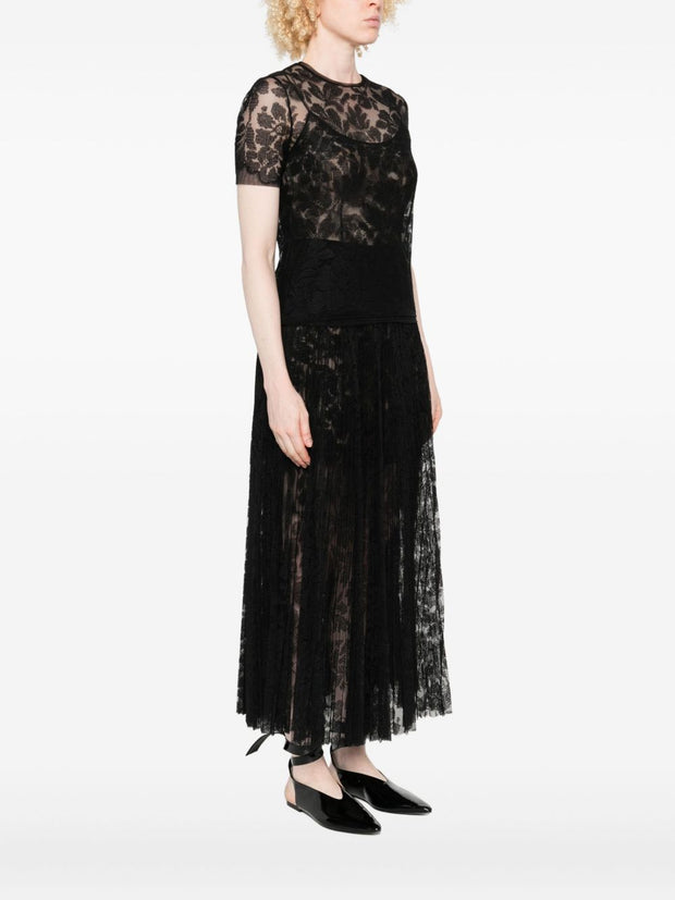 Ermanno Scervino Lace Top - Black