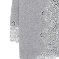 Ermanno Scervino Lace Cashmere Scarf - Grey